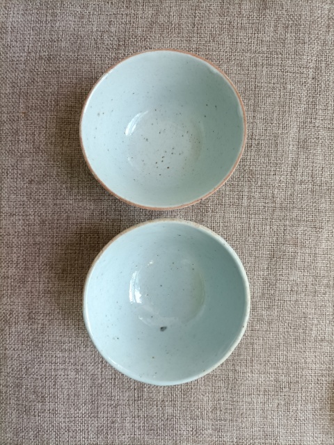 古玩陶瓷豆青釉杯拍賣，當前價格268元