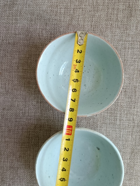 古玩陶瓷豆青釉杯拍賣，當前價格268元