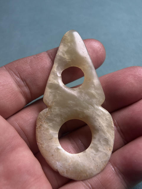 古玩玉器紅山雙聯璧拍賣，當前價格18800元