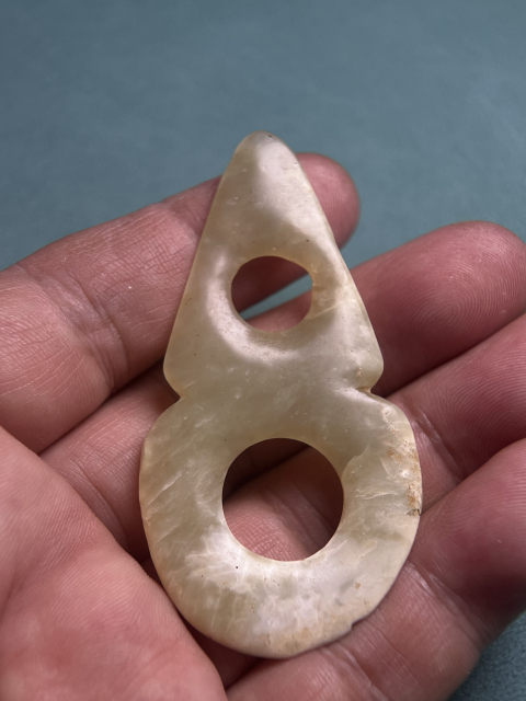 古玩玉器紅山雙聯璧拍賣，當前價格18800元