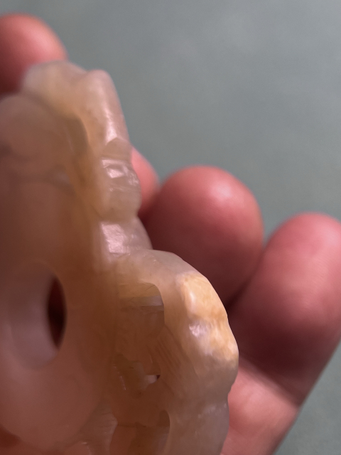 古玩玉器明代龍紋出闊璧拍賣,當前價格22800元
