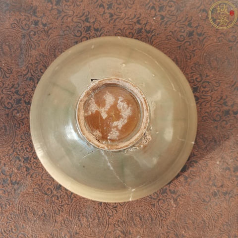 古玩陶瓷耀州窯青釉出筋折腰碗拍賣，當前價格3000元