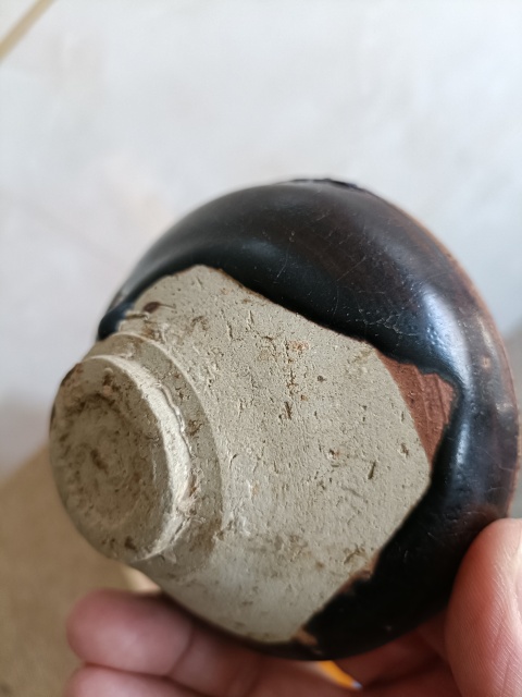 古玩陶瓷南宋.兔絲亳黑釉束口盞拍賣,當(dāng)前價(jià)格6980元