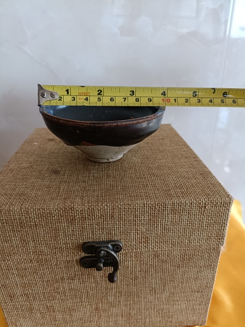 古玩陶瓷南宋.兔絲亳黑釉束口盞拍賣,當(dāng)前價(jià)格6980元