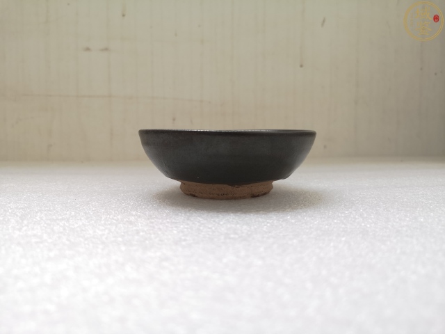 古玩陶瓷黑褐釉盞拍賣，當前價格550元