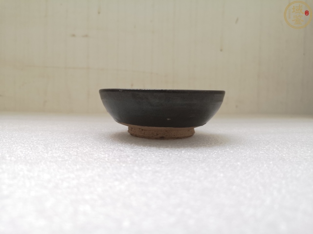 古玩陶瓷黑褐釉盞拍賣，當前價格550元