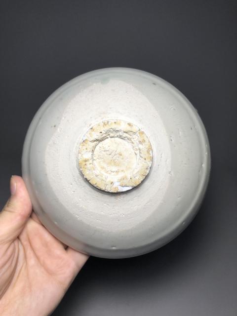 古玩陶瓷元代卵白釉大碗拍賣，當前價格3688元