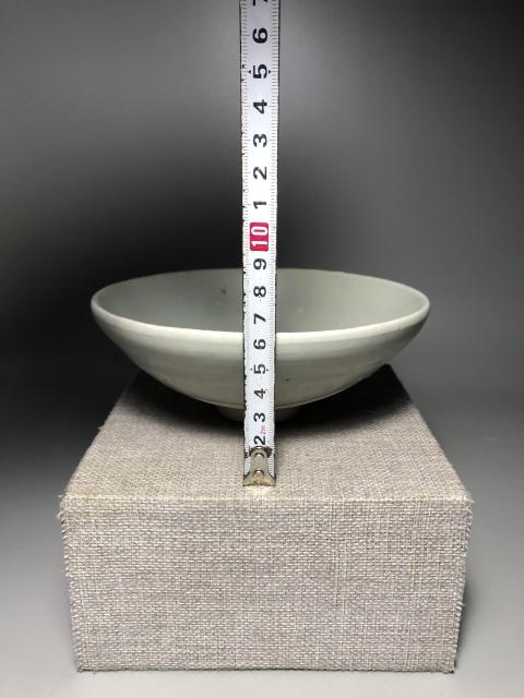 古玩陶瓷元代卵白釉大碗拍賣，當前價格3688元