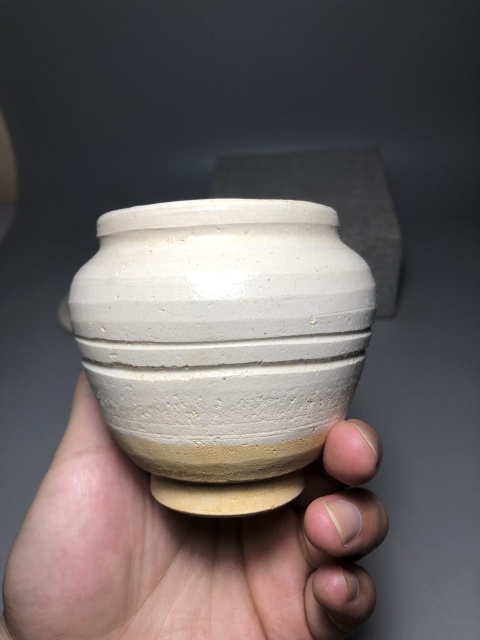古玩陶瓷元青白釉塔式蓋罐拍賣,當前價格1280元
