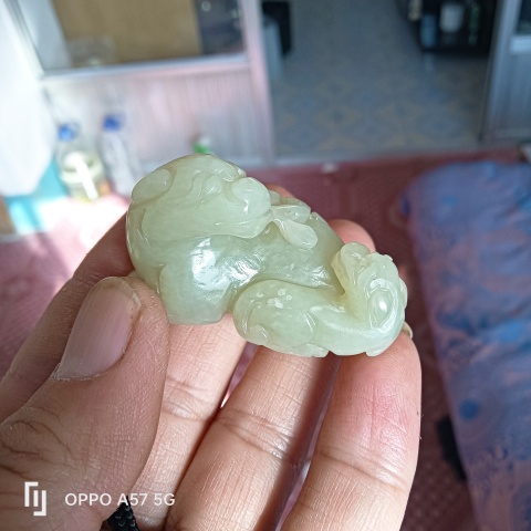 古玩玉器玉獸拍賣,當(dāng)前價(jià)格390元