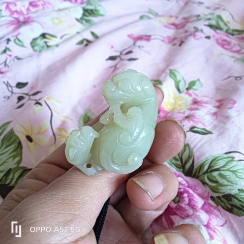 古玩玉器玉獸拍賣,當(dāng)前價(jià)格390元