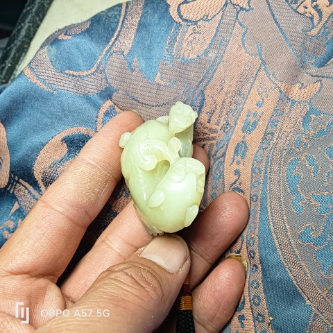 古玩玉器玉獸拍賣,當(dāng)前價(jià)格390元