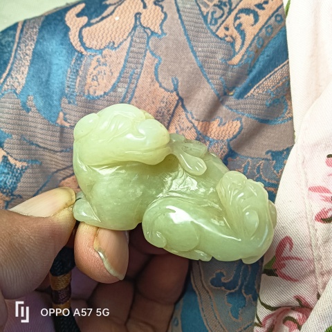 古玩玉器玉獸拍賣,當(dāng)前價(jià)格390元