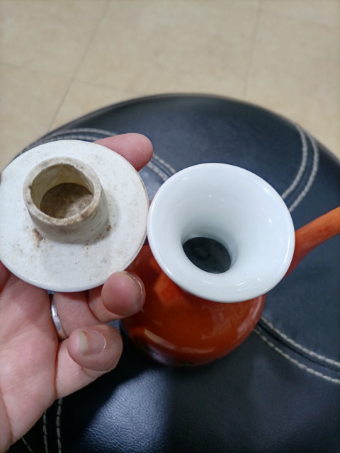 古玩陶瓷民國**釉雜寶酒壺拍賣,當前價格1800元