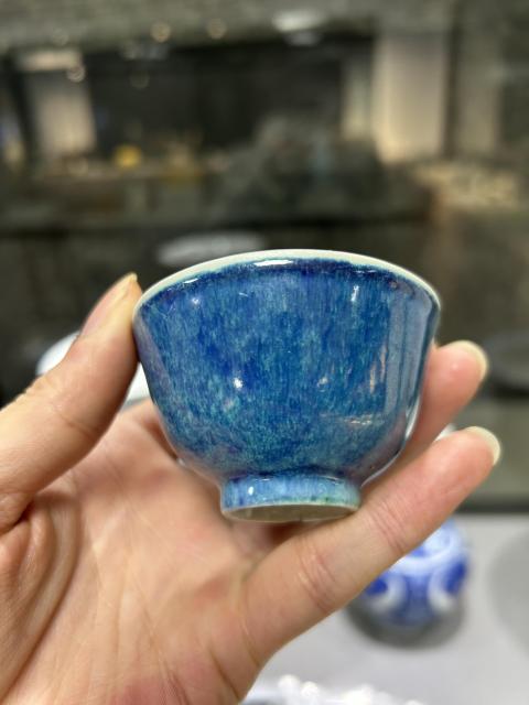 古玩陶瓷單色釉杯拍賣,當前價格88888元