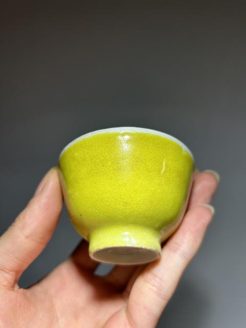 古玩陶瓷單色釉杯拍賣,當前價格88888元
