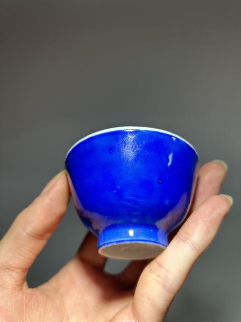 古玩陶瓷單色釉杯拍賣,當前價格88888元