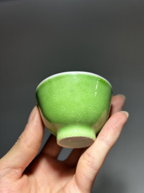 古玩陶瓷單色釉杯拍賣,當前價格88888元