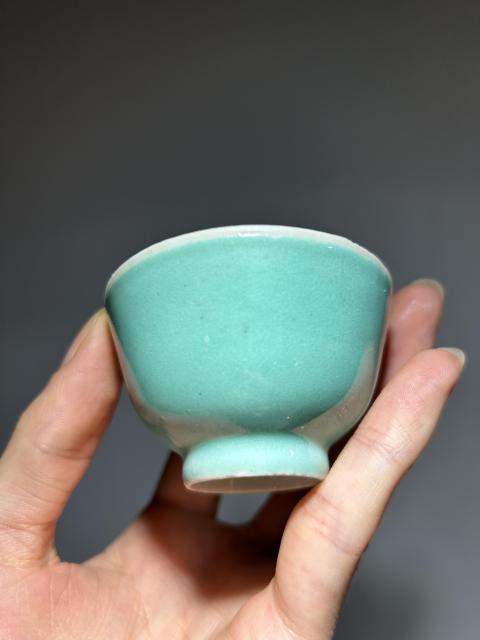 古玩陶瓷單色釉杯拍賣,當前價格88888元