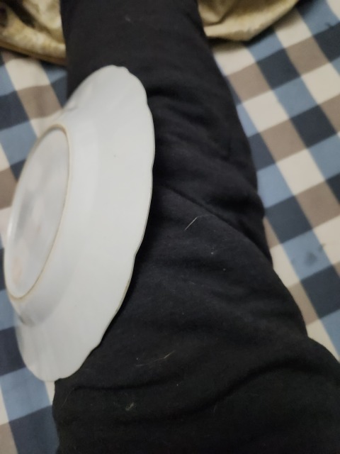 古玩陶瓷折枝花卉紋青花盤拍賣，當前價格350元