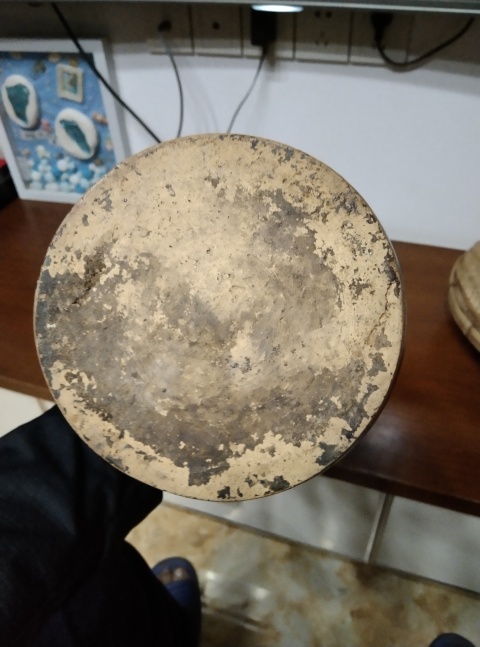 古玩陶瓷黑釉梅瓶拍賣，當(dāng)前價(jià)格4600元
