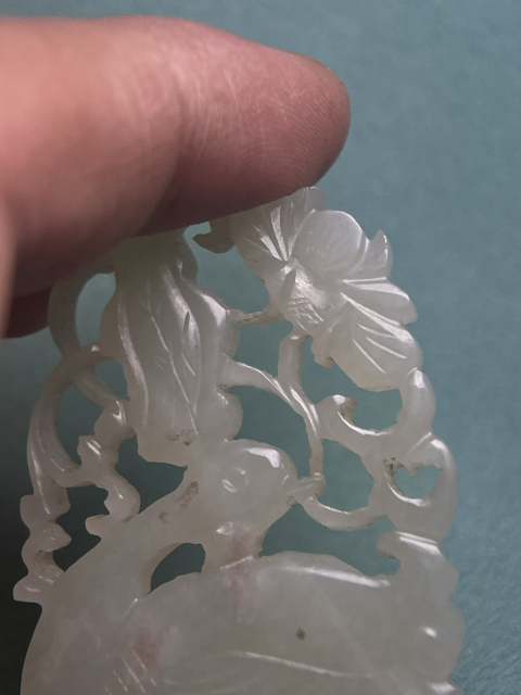 古玩玉器清中期天鵝佩拍賣，當前價格15800元