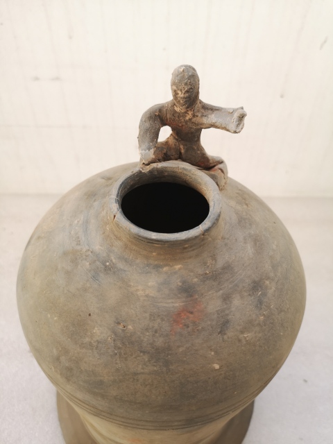 古玩陶瓷漢代灰陶谷倉拍賣，當前價格3200元