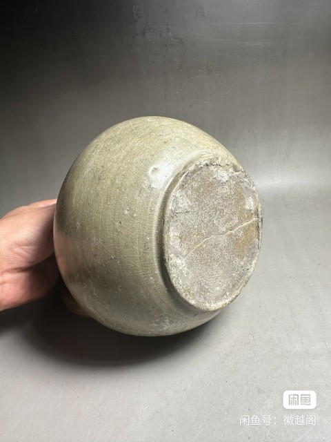 古玩陶瓷越窯青瓷雞首壺，注意品相拍賣，當(dāng)前價(jià)格99993元