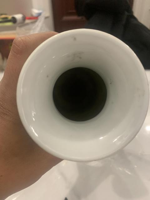 古玩陶瓷松石釉粉彩花鳥紋觀音瓶拍賣,當前價格4800元