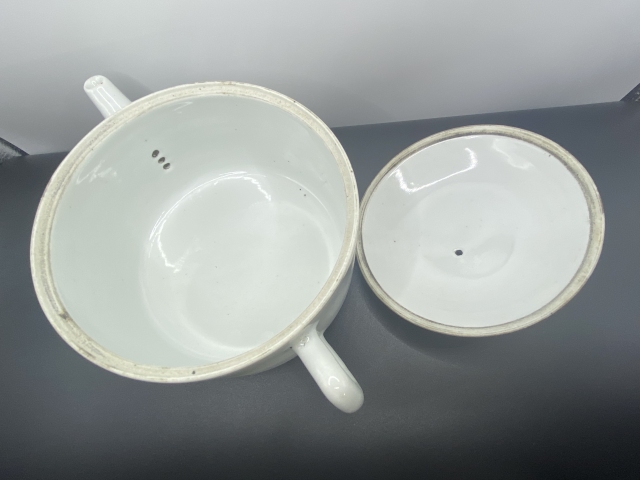 古玩陶瓷同治粉彩麒麟送子參壺拍賣,當(dāng)前價格1800元