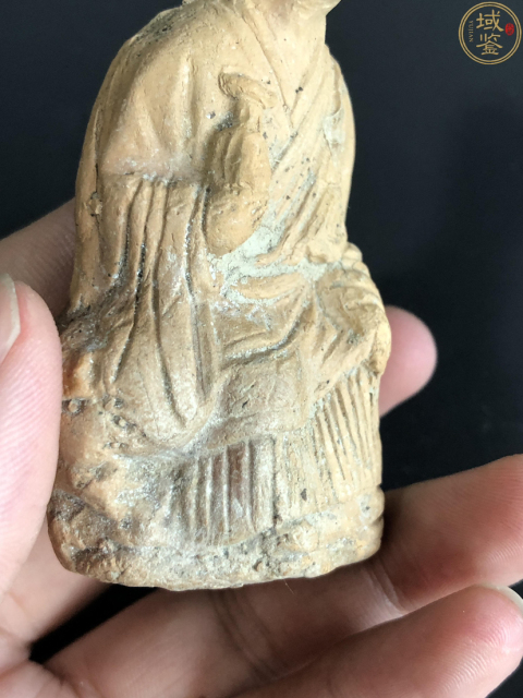 古玩陶瓷元代·陶人物擺件 （已保真）拍賣，當前價格4500元