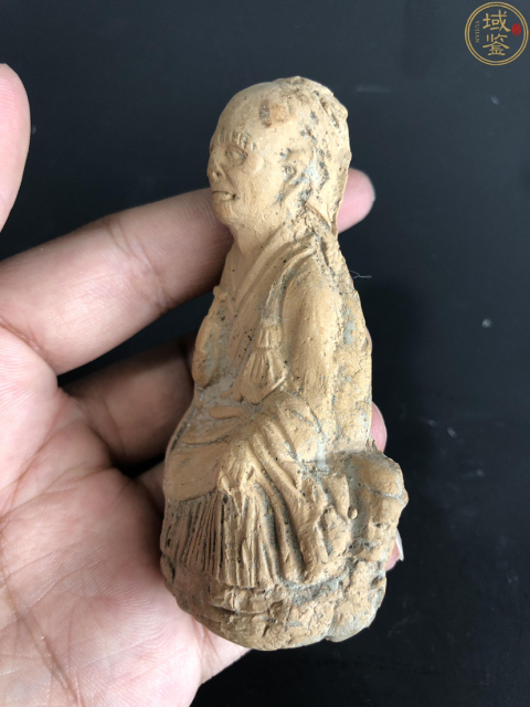 古玩陶瓷元代·陶人物擺件 （已保真）拍賣，當前價格4500元