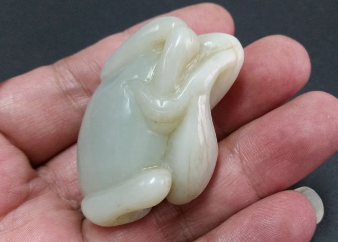 古玩玉器金蟾拍賣,當(dāng)前價格528元