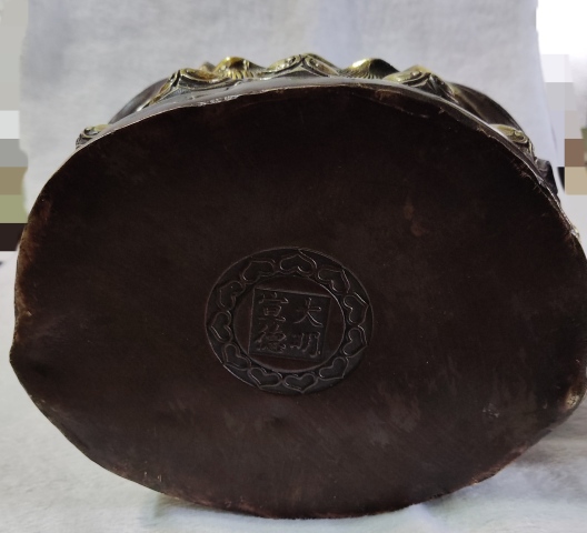 古玩雜項銅觀音拍賣，當前價格1388元