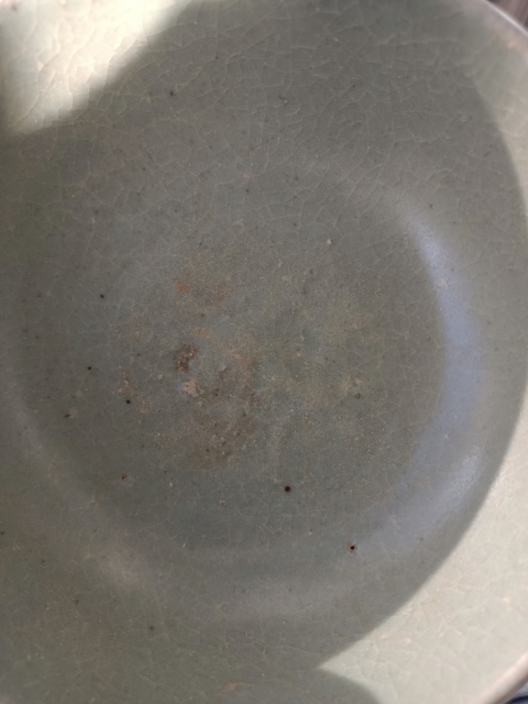 古玩陶瓷元代龍泉青瓷唇口碗拍賣,當(dāng)前價(jià)格1980元