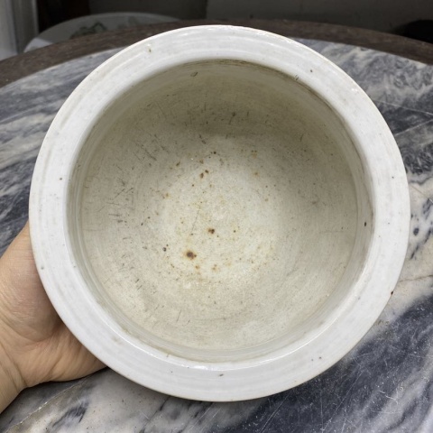 古玩陶瓷青花趕珠龍紋香爐拍賣,當前價格4600元