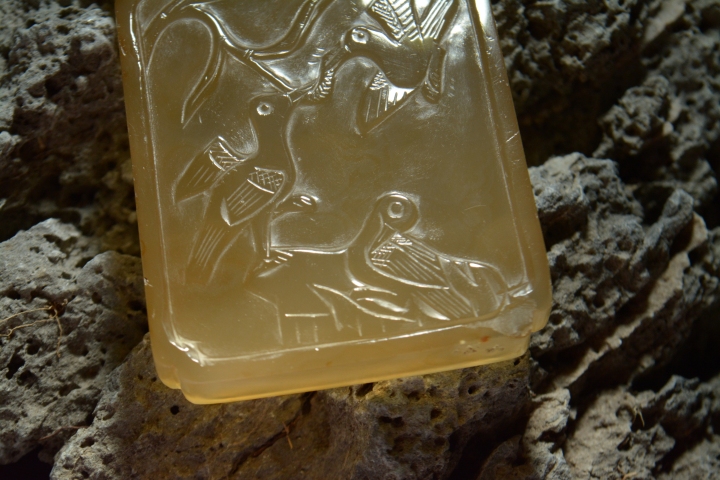 古玩玉器瑪瑙雕“仙人煉丹”牌拍賣，當前價格10000元