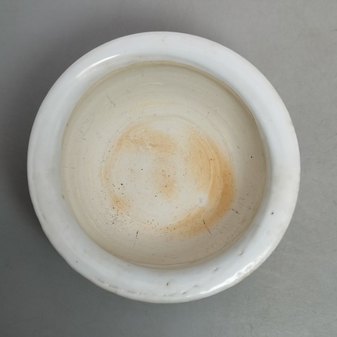 古玩陶瓷清中期青花山水紋三足香爐拍賣，當前價格1300元
