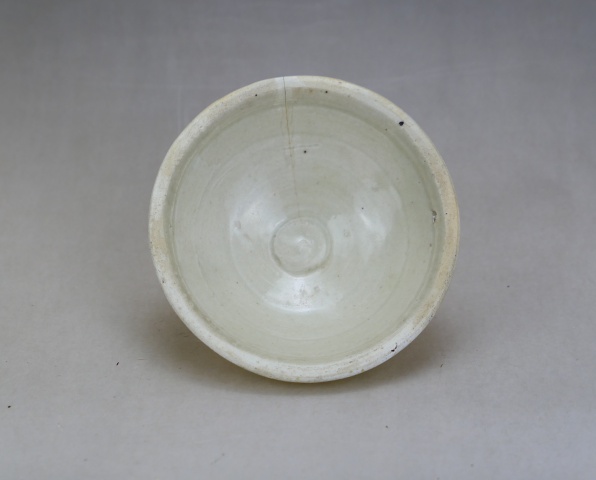 古玩陶瓷南宋.吉州窯白釉束口茶盞（稀少品種）拍賣，當前價格33元