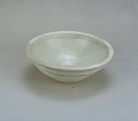 古玩陶瓷南宋.吉州窯白釉束口茶盞（稀少品種）拍賣，當前價格33元