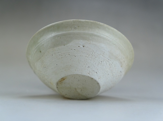 古玩陶瓷南宋.吉州窯白釉束口茶盞（稀少品種）拍賣，當前價格33元