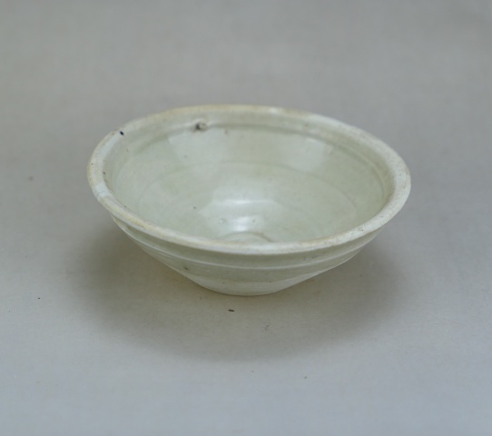 古玩陶瓷南宋.吉州窯白釉束口茶盞（稀少品種）拍賣，當前價格33元