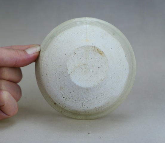 古玩陶瓷南宋.吉州窯白釉束口茶盞（稀少品種）拍賣，當前價格33元