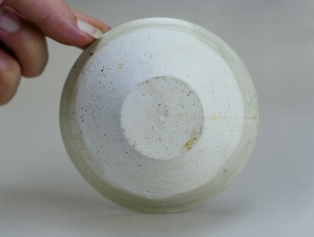 古玩陶瓷南宋.吉州窯白釉束口茶盞（稀少品種）拍賣，當前價格33元