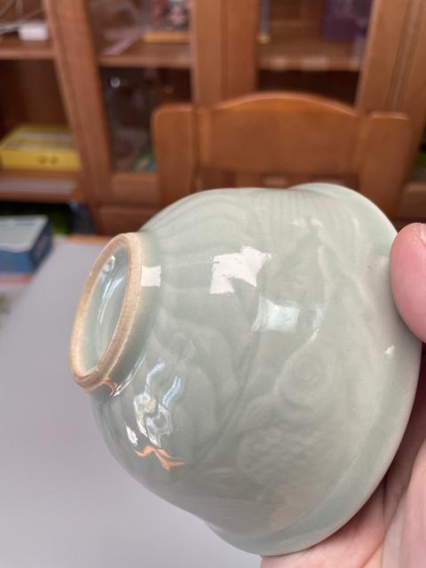 古玩陶瓷創(chuàng)匯·龍泉青釉暗刻魚藻紋碗拍賣,當(dāng)前價(jià)格290元