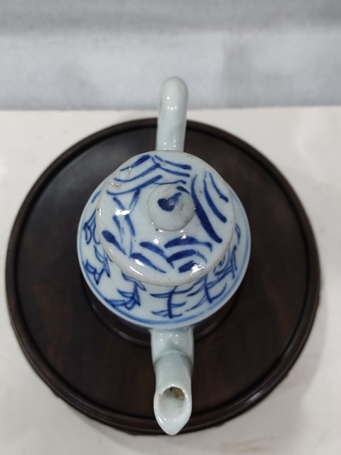 古玩陶瓷青花纏枝花紋壺拍賣,當前價格880元