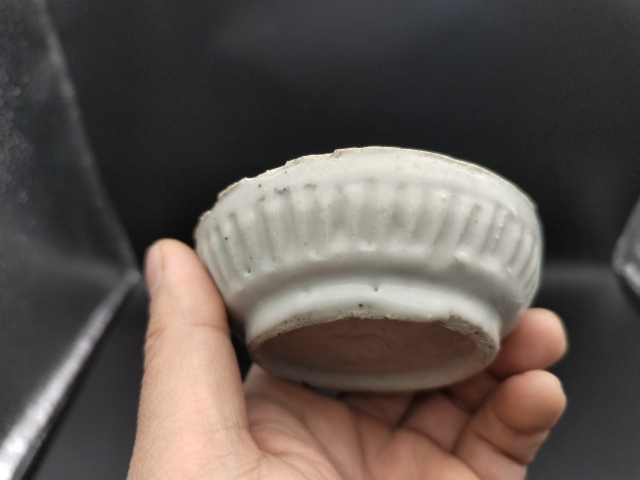 古玩陶瓷青花花卉紋粉盒拍賣,當前價格600元