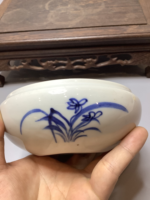 古玩陶瓷青花釉里紅蒼龍洗拍賣，當前價格16000元