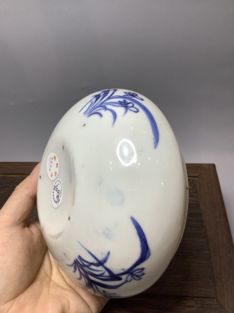 古玩陶瓷青花釉里紅蒼龍洗拍賣，當前價格16000元