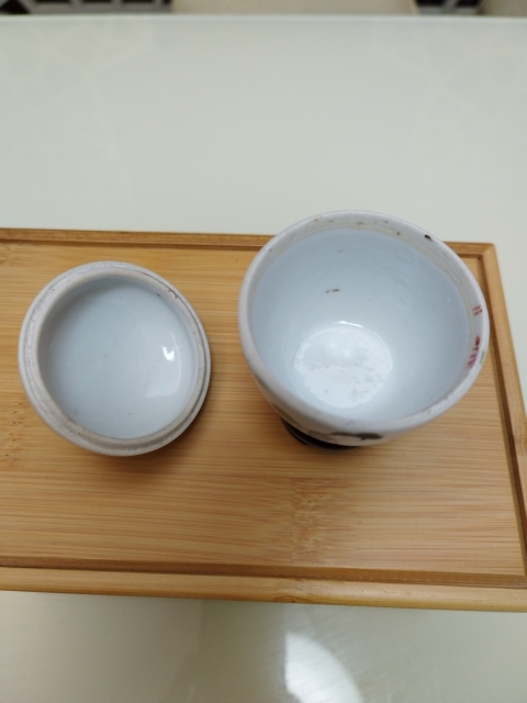 古玩陶瓷天女散花粉彩蓋缸拍賣,當(dāng)前價格680元